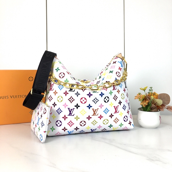 ルイヴィトンバッグ側面デザイン